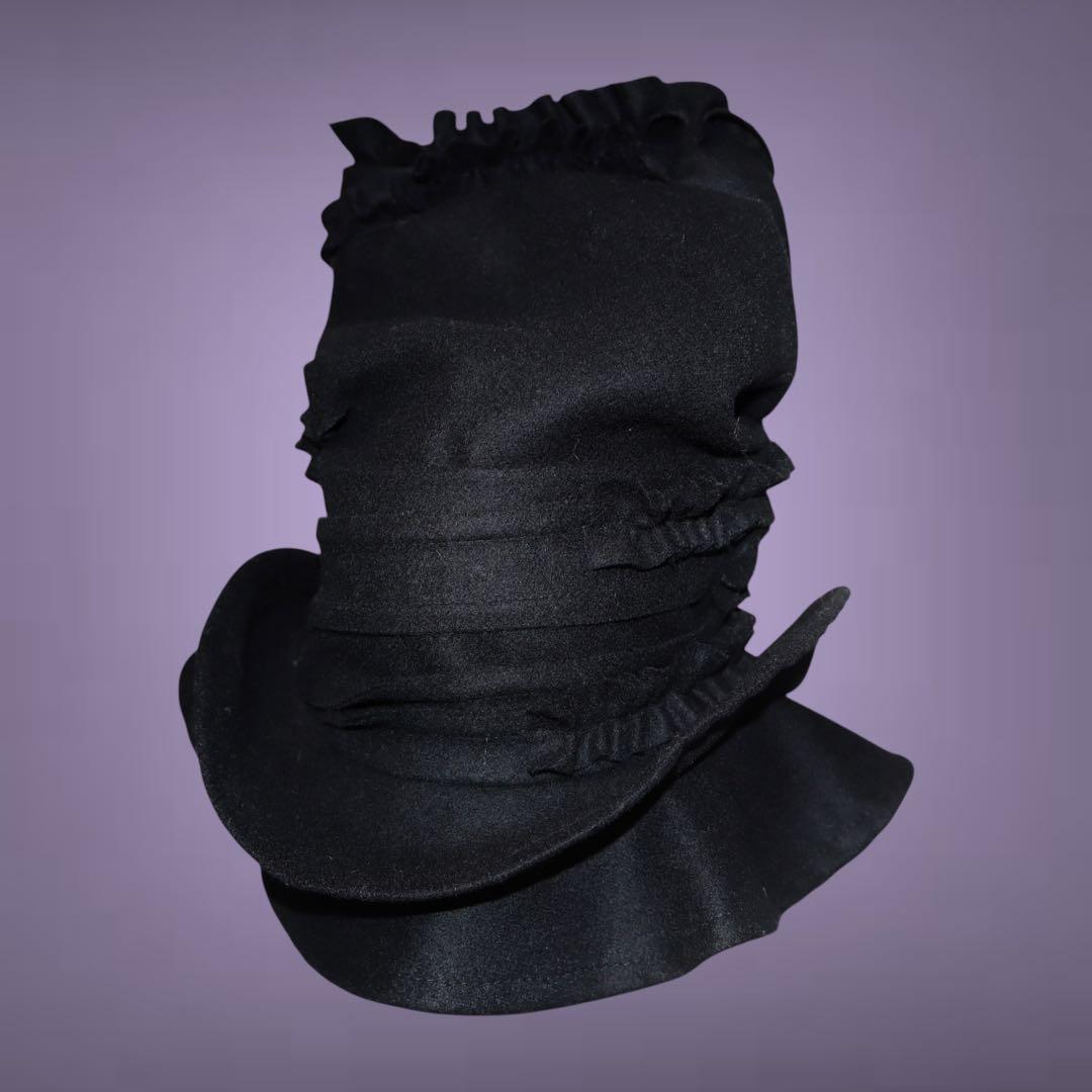 90’s tricot comme des garçons Frill hat