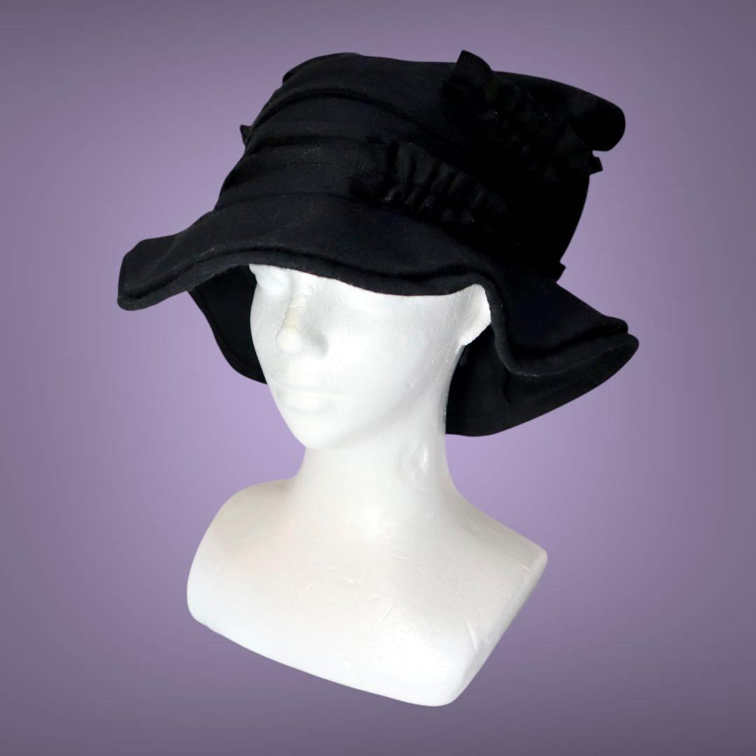 90’s tricot comme des garçons Frill hat