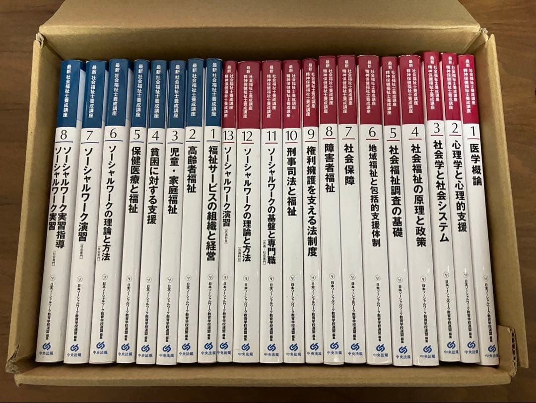 【len93】社会福祉士養成講座　中央法規　教科書　全巻