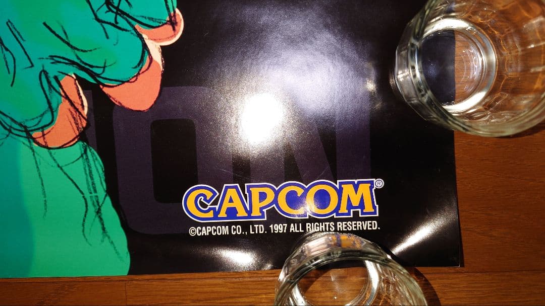 カプコン アーケードゲーム ストリートファイターⅢ B1ポスター