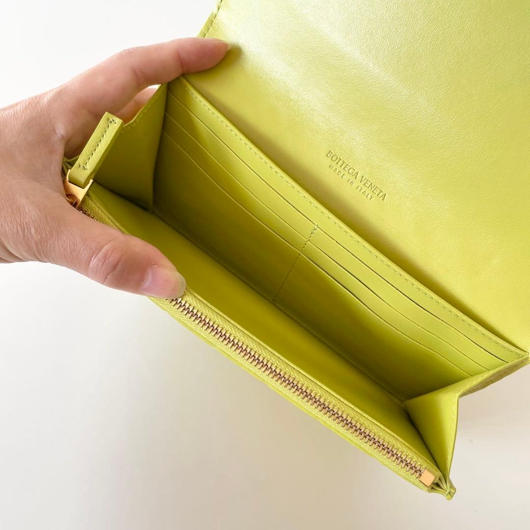 【ほぼ新品】BOTTEGA VENETA ボッテガ 長財布 イントレチャート