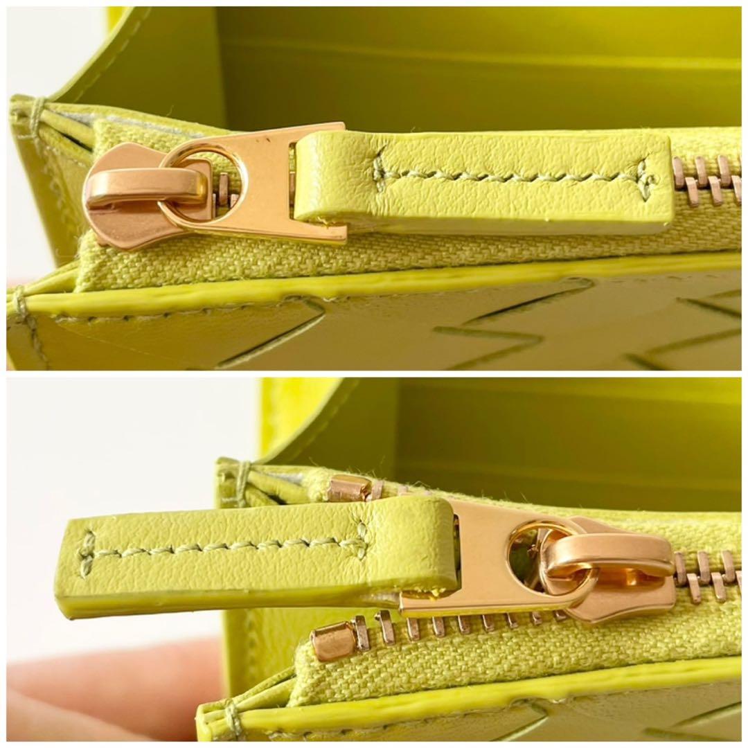 【ほぼ新品】BOTTEGA VENETA ボッテガ 長財布 イントレチャート