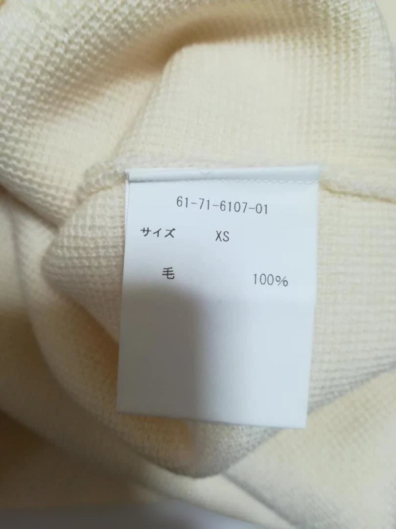 新品 BROOKS BROTHERS ゴールドボタン ノーカラーニットジャケット