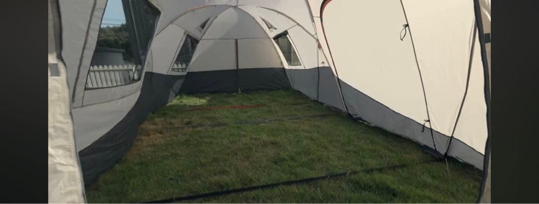 TIMBER ドーム型キャンプテント, ツールームテント 6人用