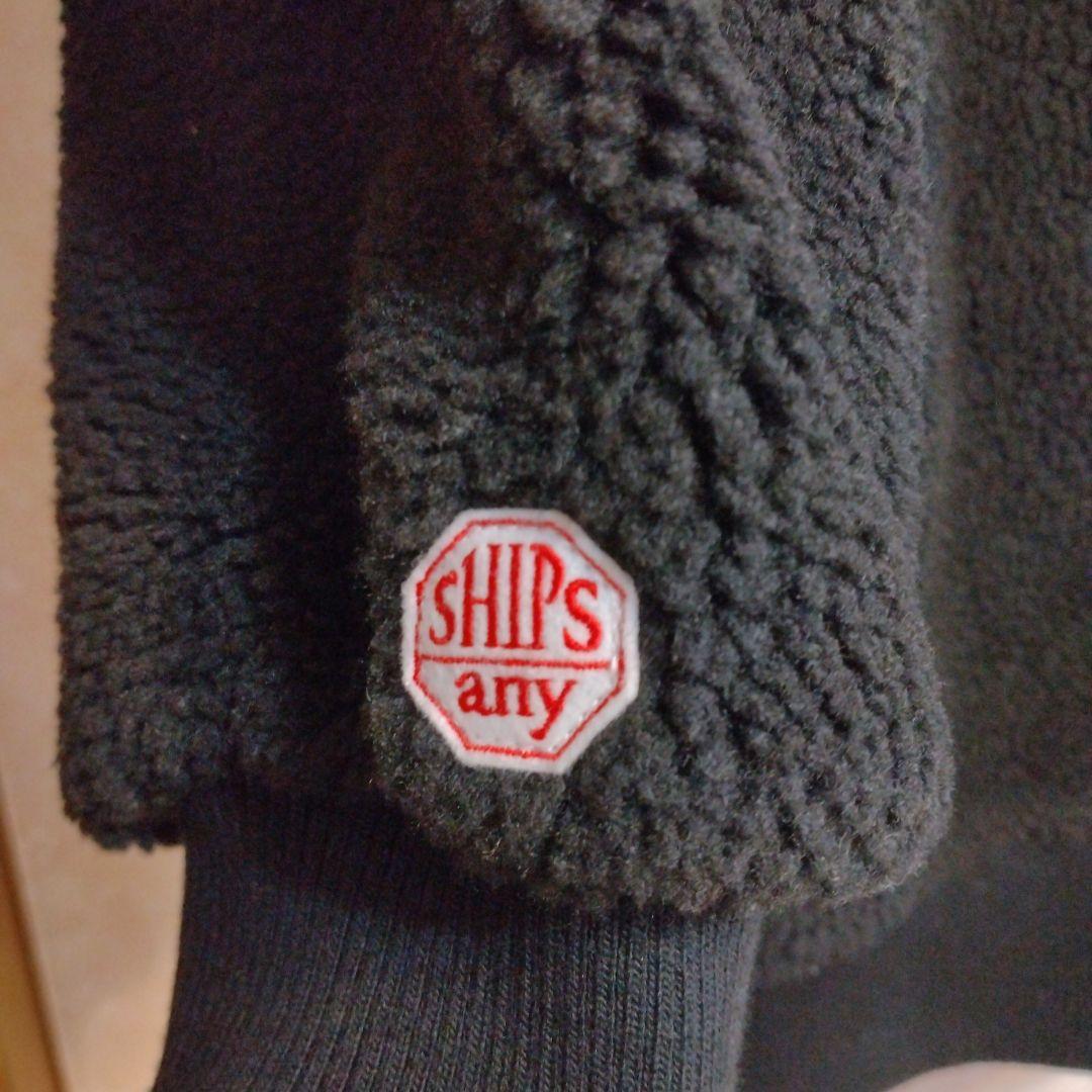 ★SHIPS any★ レディース　アウター　ボア　コクーン　ジップブルゾン