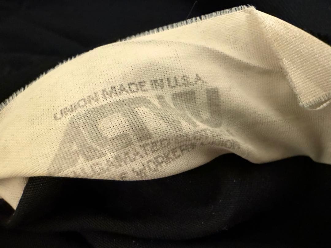 80s ラルフローレン ウールギャバジン 2タック トラウザーズ 黒 34