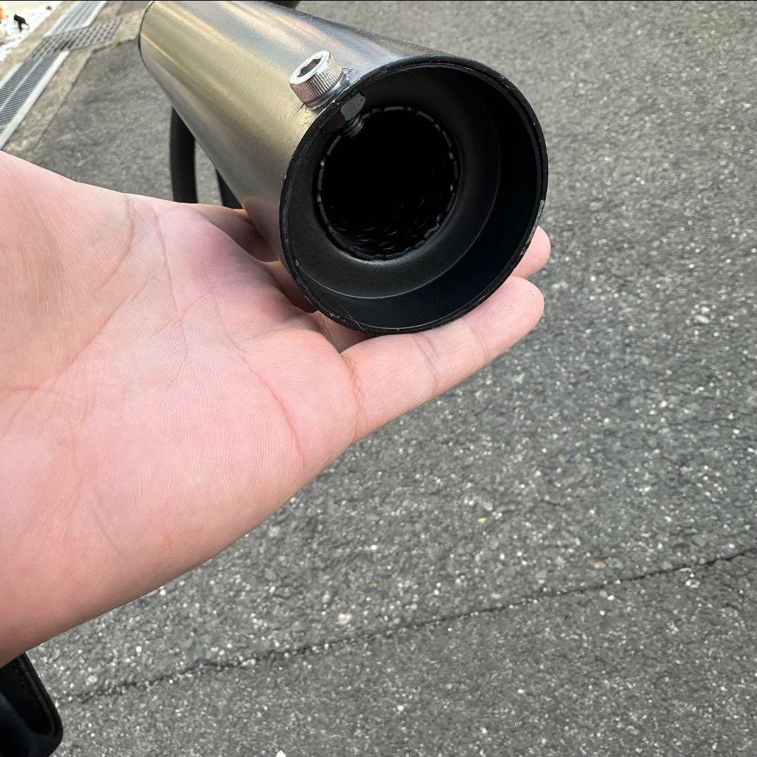 ゼファー400ショート管　DJショートかんになります。