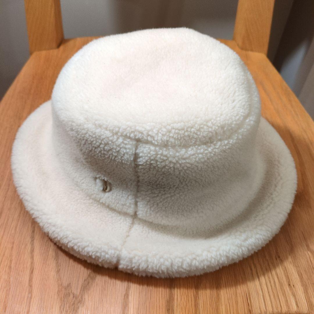 Chapeau d' O Color Boa Bucket ホワイト