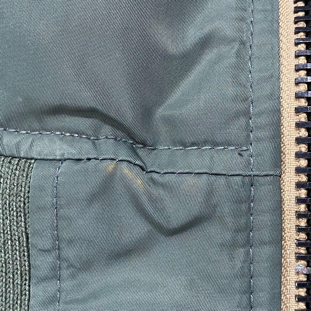 AVIREX フライトジャケット MA-1 アリューシャンタイガース グリーン