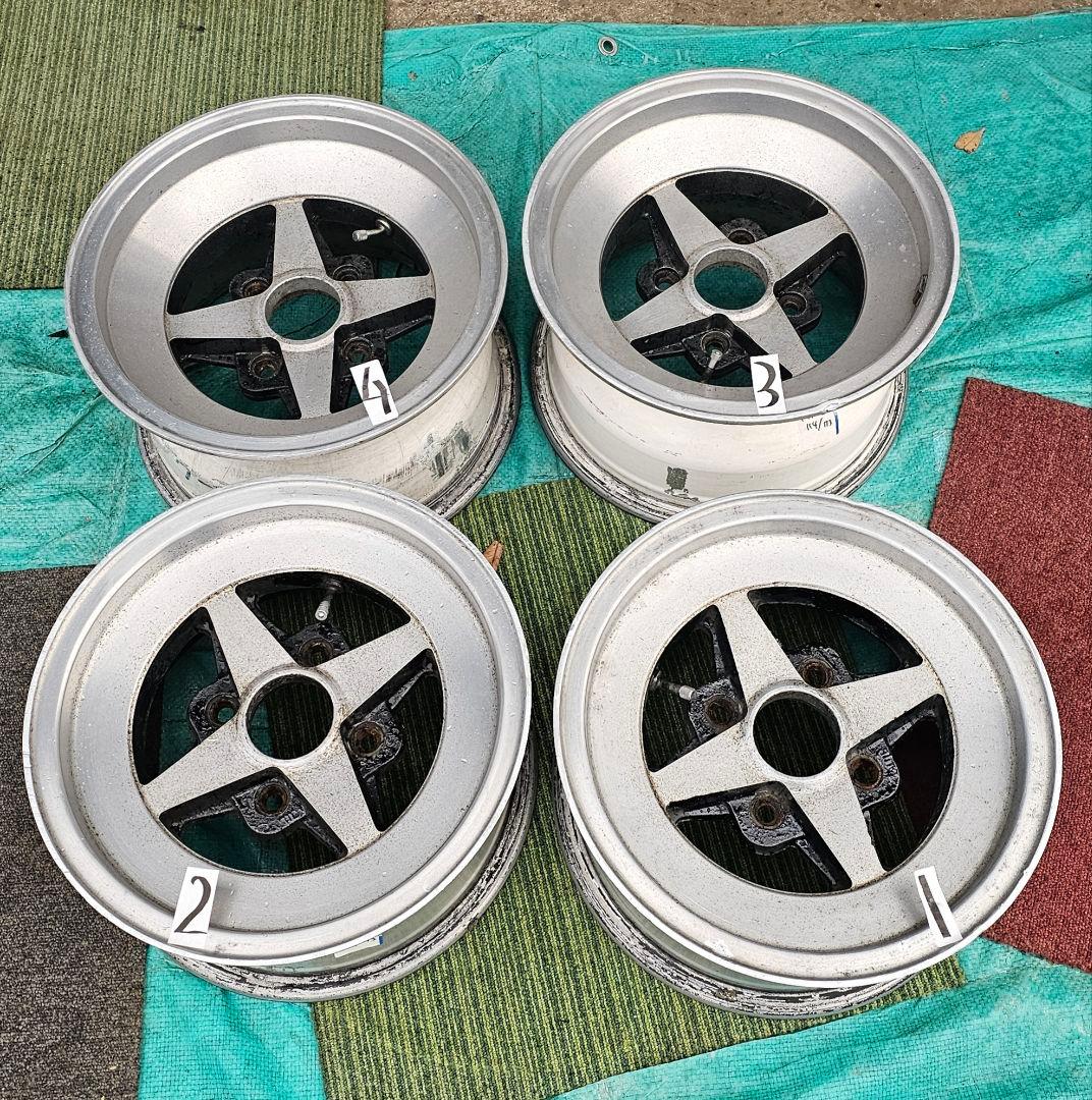 深リム WORK Equipホイール13インチ6.5j+12 7.5j+8