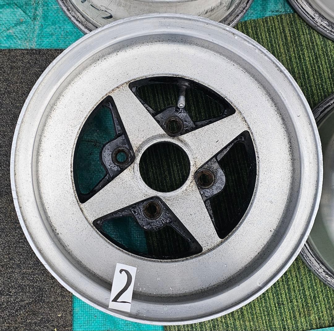 深リム WORK Equipホイール13インチ6.5j+12 7.5j+8