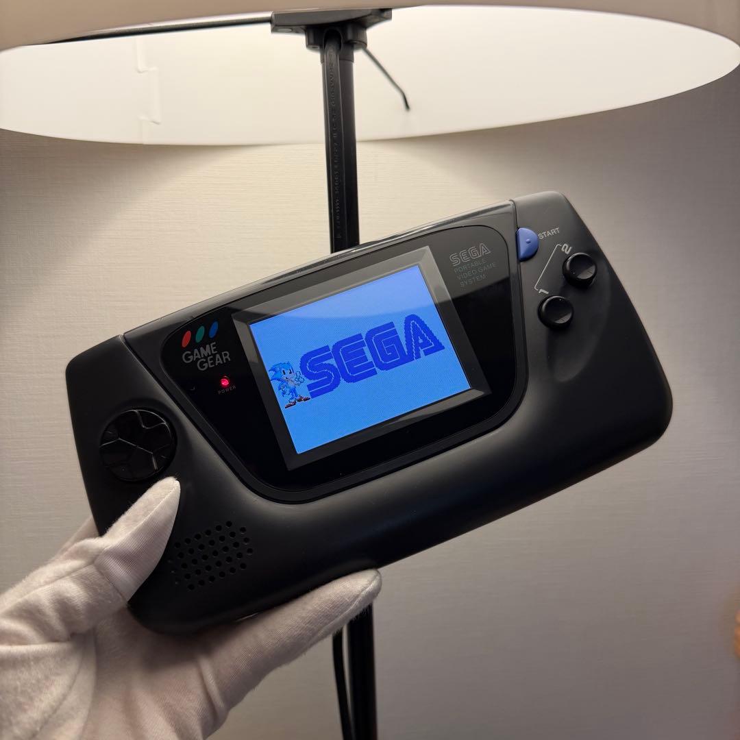 極美品！【IPS液晶化！】usbc給電ゲームギア GAME GEAR動作品長寿命