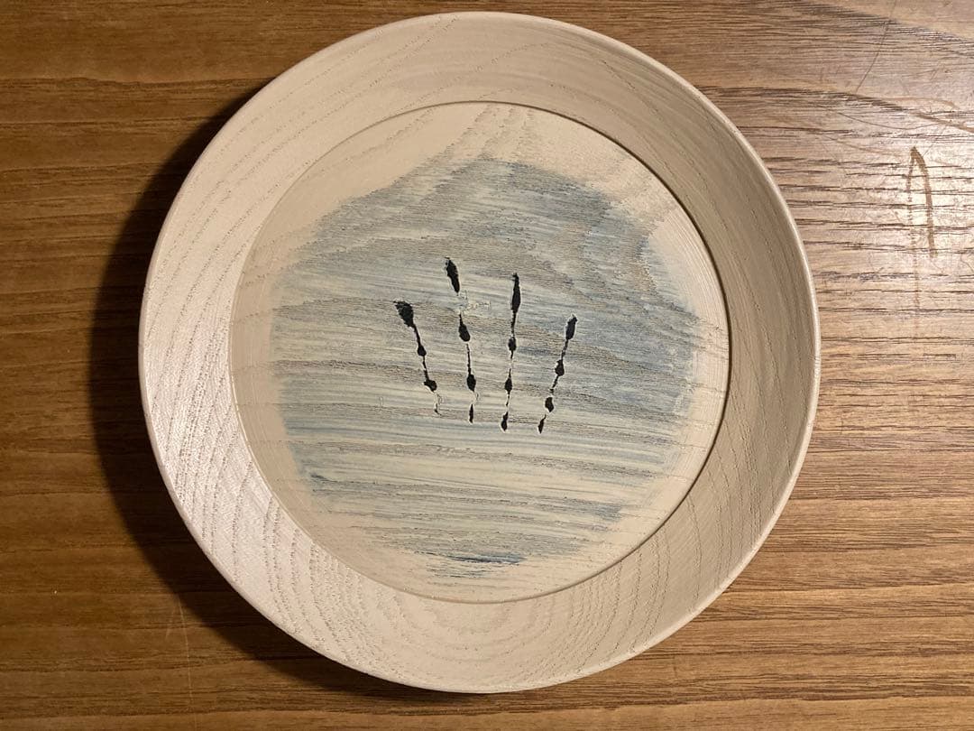 最終値下げして出品　三谷龍二　皿　黒漆　白漆　ハクボク　2枚セット