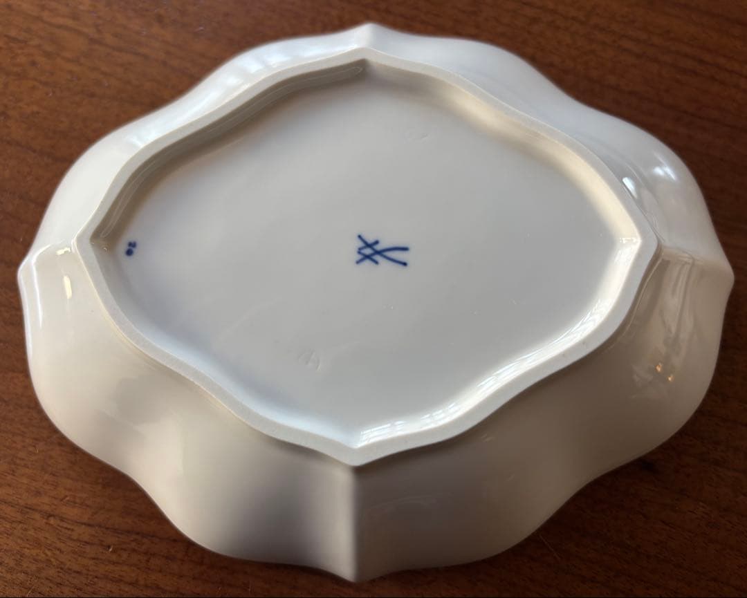 【値下げ】マイセン　ブルーオーキッドのお皿