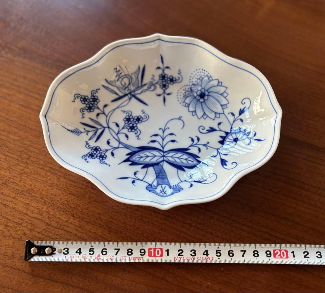 【値下げ】マイセン　ブルーオーキッドのお皿