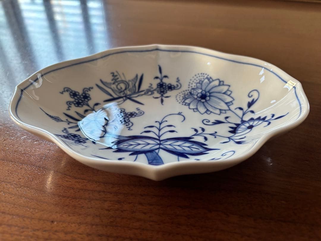 【値下げ】マイセン　ブルーオーキッドのお皿