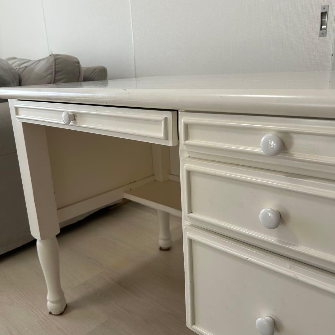 可愛い学習机　デスクワーク　フレンチ　カントリー