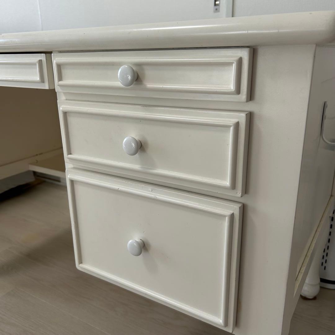 可愛い学習机　デスクワーク　フレンチ　カントリー