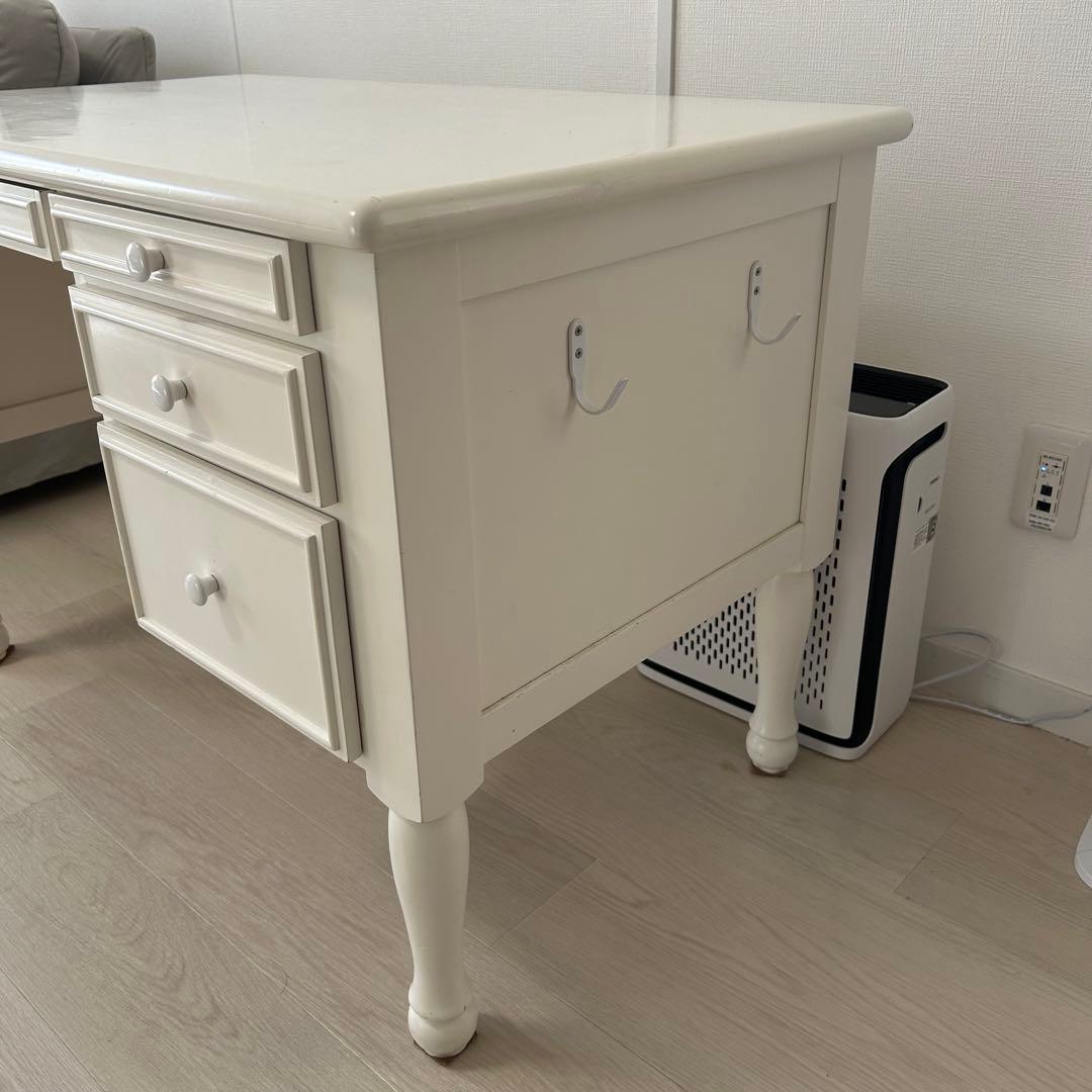 可愛い学習机　デスクワーク　フレンチ　カントリー