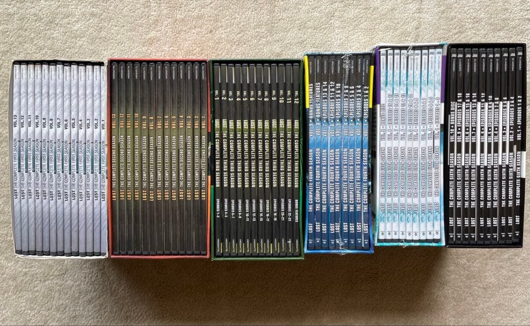 LOST コンプリートBOX　シーズン1～6 全巻セット DVD　海外ドラマ