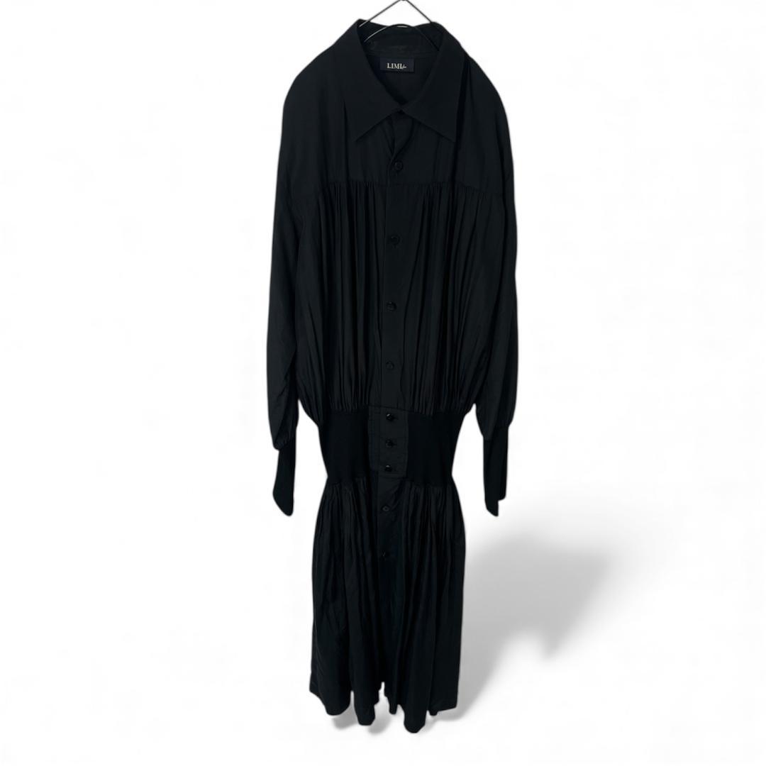 LIMI feu シャツワンピース ロング　リミフゥ ヨウジヤマモト