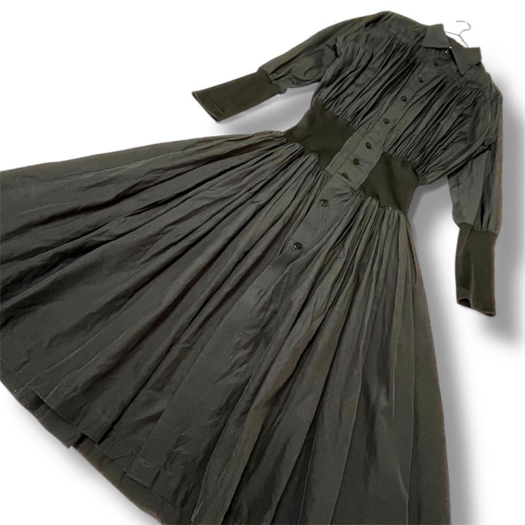 LIMI feu シャツワンピース ロング　リミフゥ ヨウジヤマモト