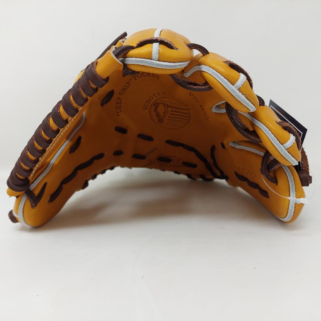 久保田スラッガー 硬式グラブ 内野 KSG-SR1 右投用 タン×バーガンディ