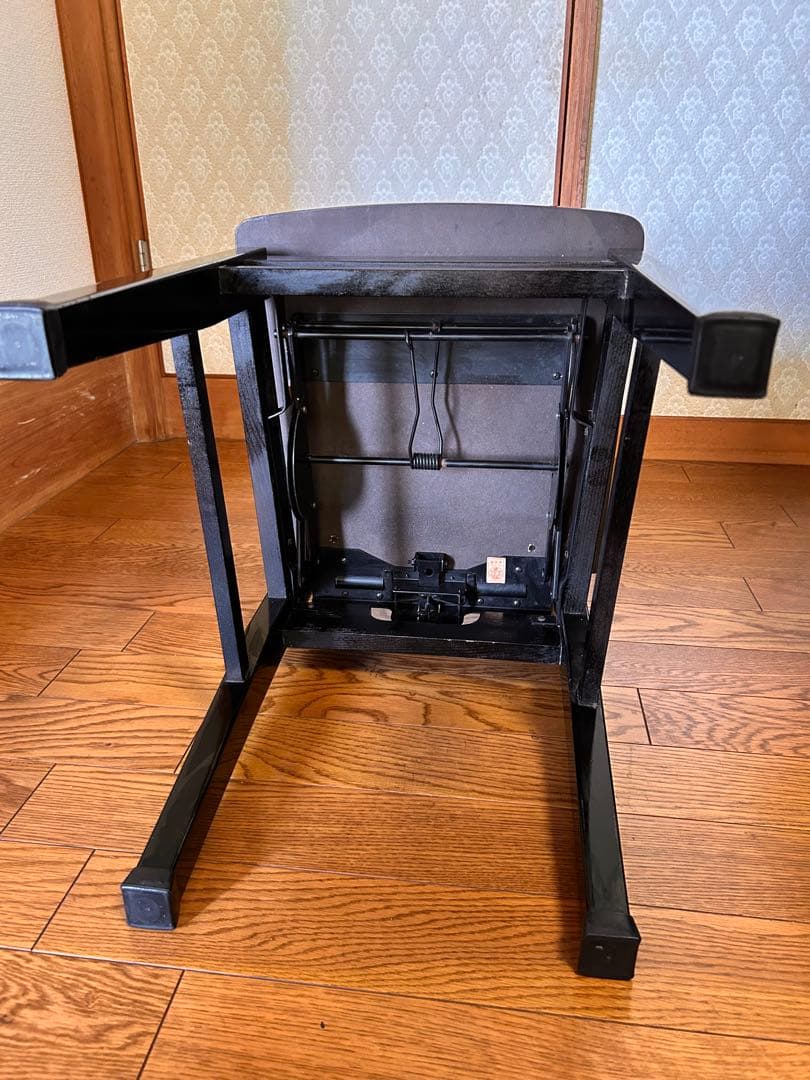 KAWAI　背付きピアノ椅子　トムソン椅子 中古美品　【送料込】
