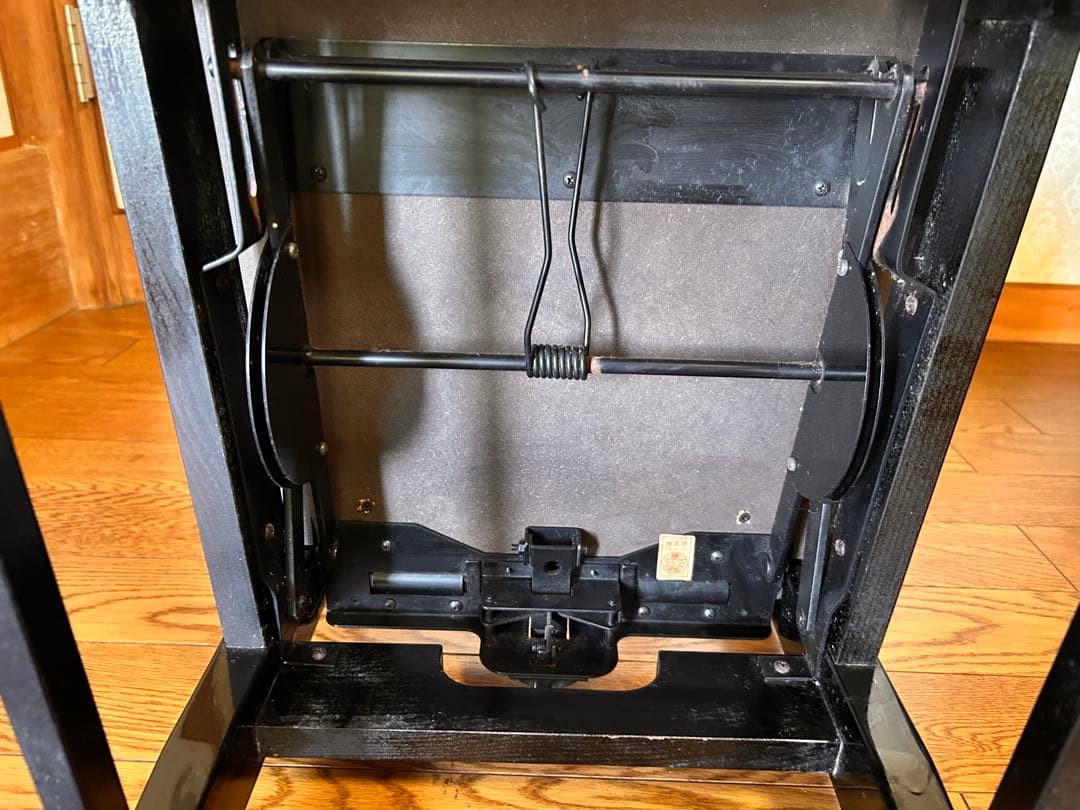 KAWAI　背付きピアノ椅子　トムソン椅子 中古美品　【送料込】