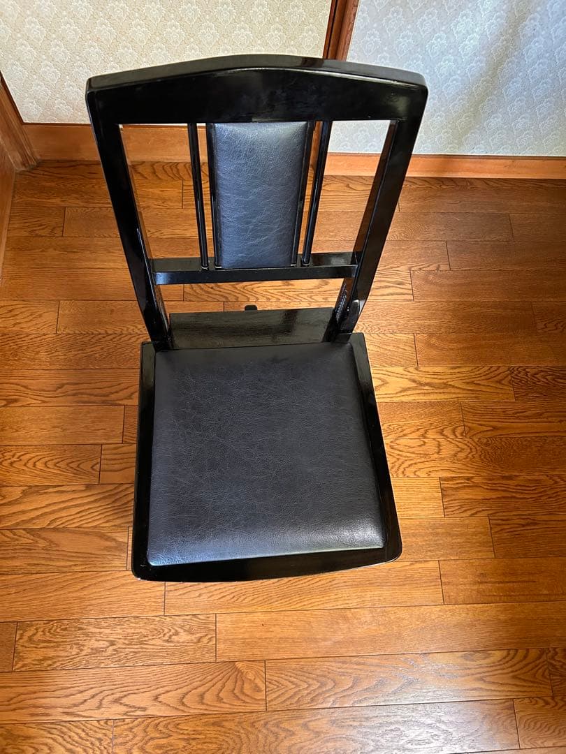 KAWAI　背付きピアノ椅子　トムソン椅子 中古美品　【送料込】