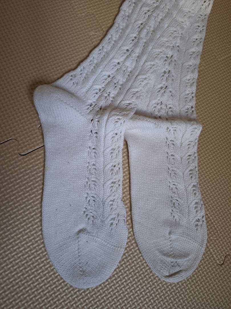 ヴィヴィアンウエストウッド クロシェ編み オーバーニーソックス レア 少難有