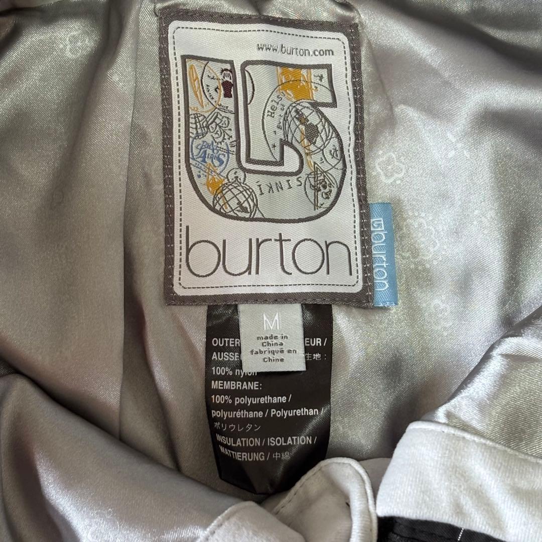 BURTON バートン スノーボードウェア メンズ 上下セット ネオンカラーM