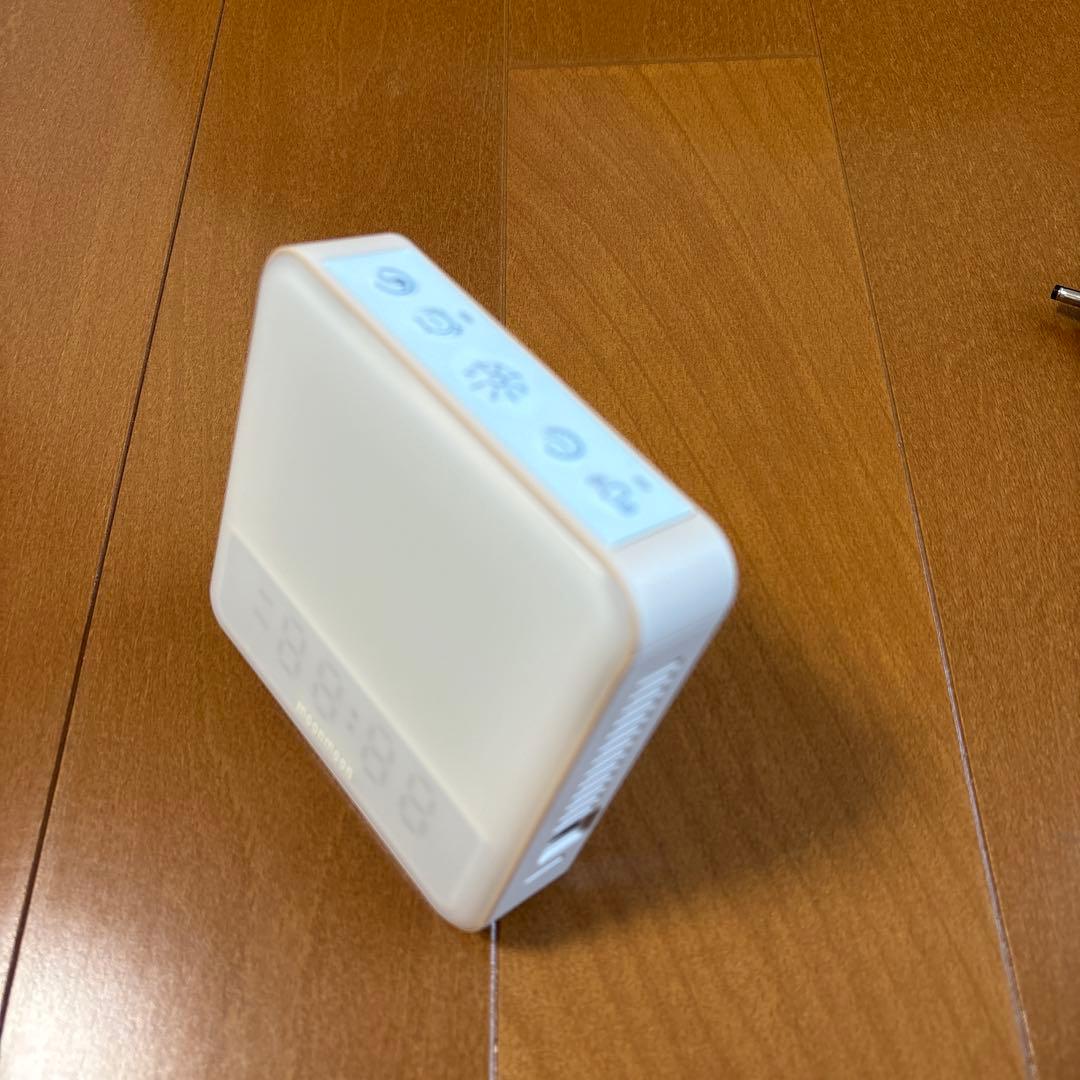 トトノエライト LEDライト 時計付き