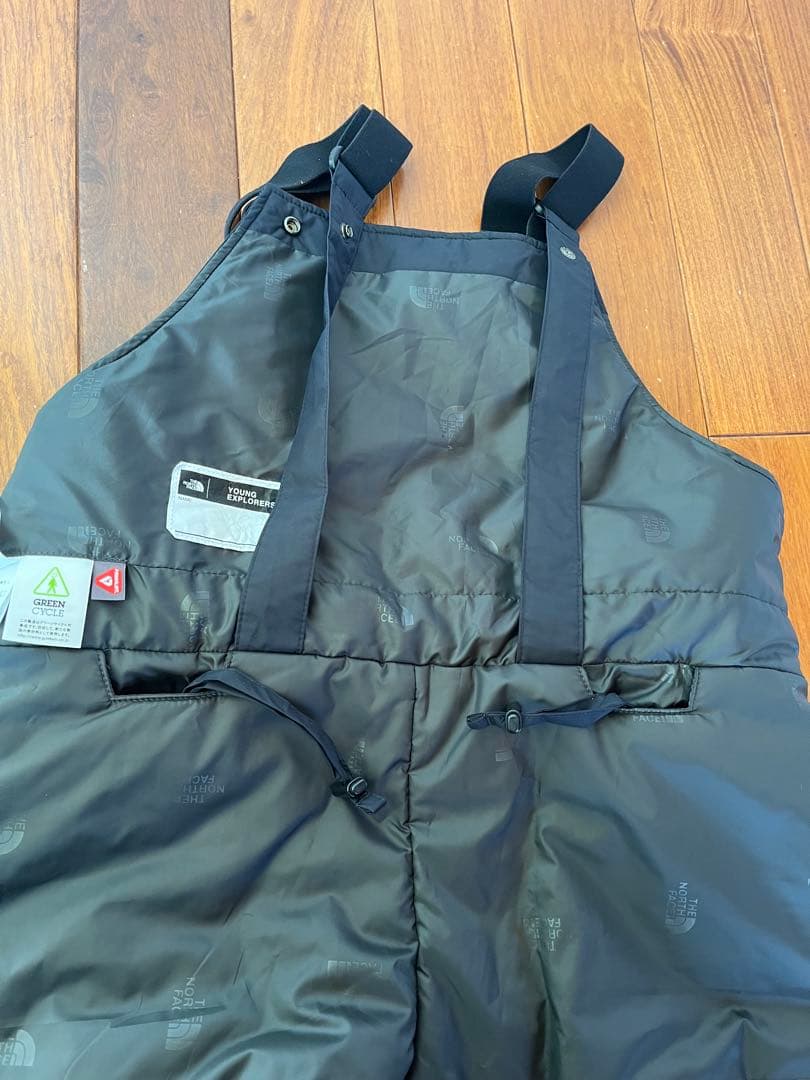 ノースフェイス　スノーパンツ 150 ブラック　スキーウェア