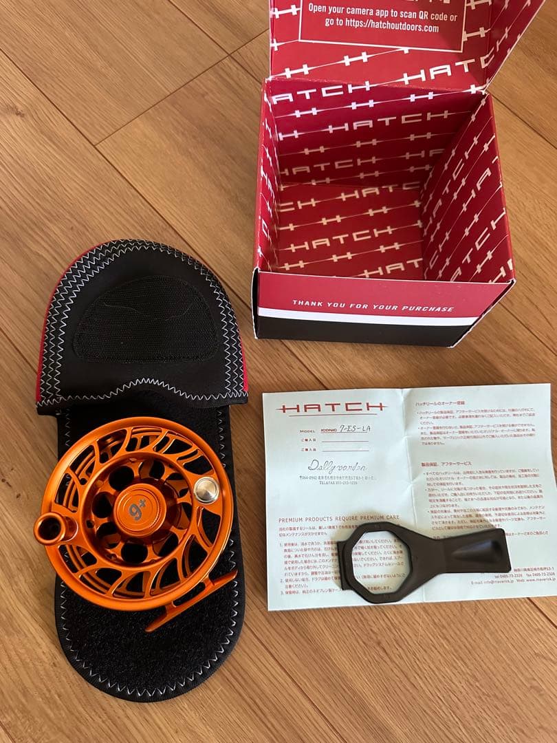 リール HATCH ICONIC 9PLUS LA CAMPFIRE/SMOKE