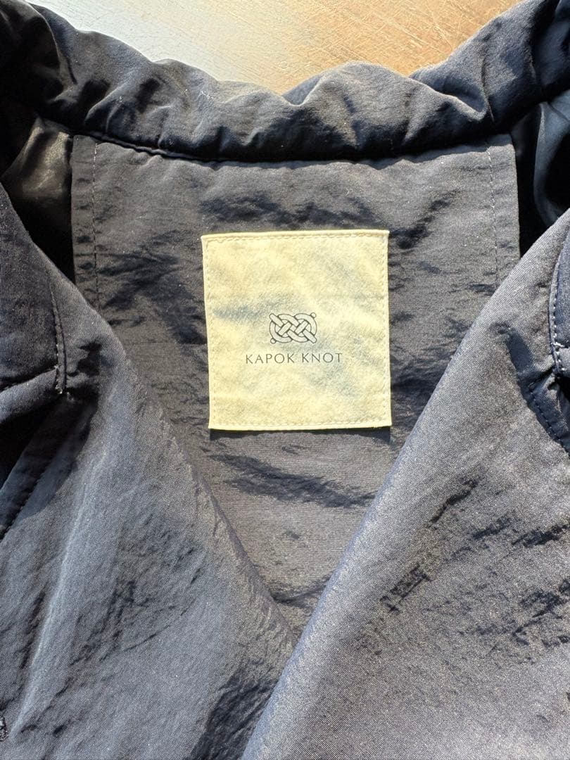 KAPOK KNOT ポンチョコート-Unisex