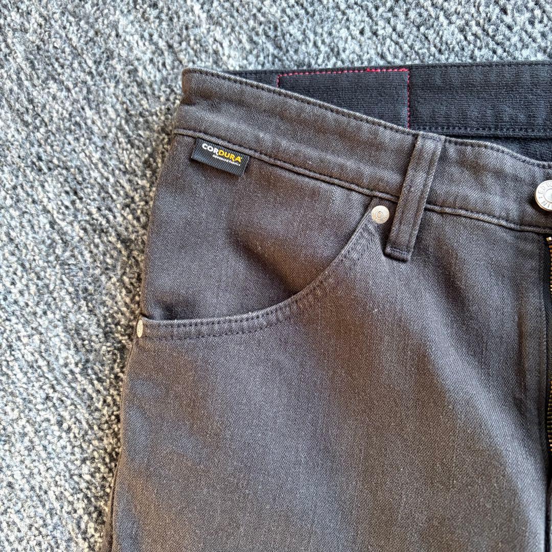 エドウインバイク用 WILDFIRE 3層構造 デニムパンツ 防風/保温/耐摩擦