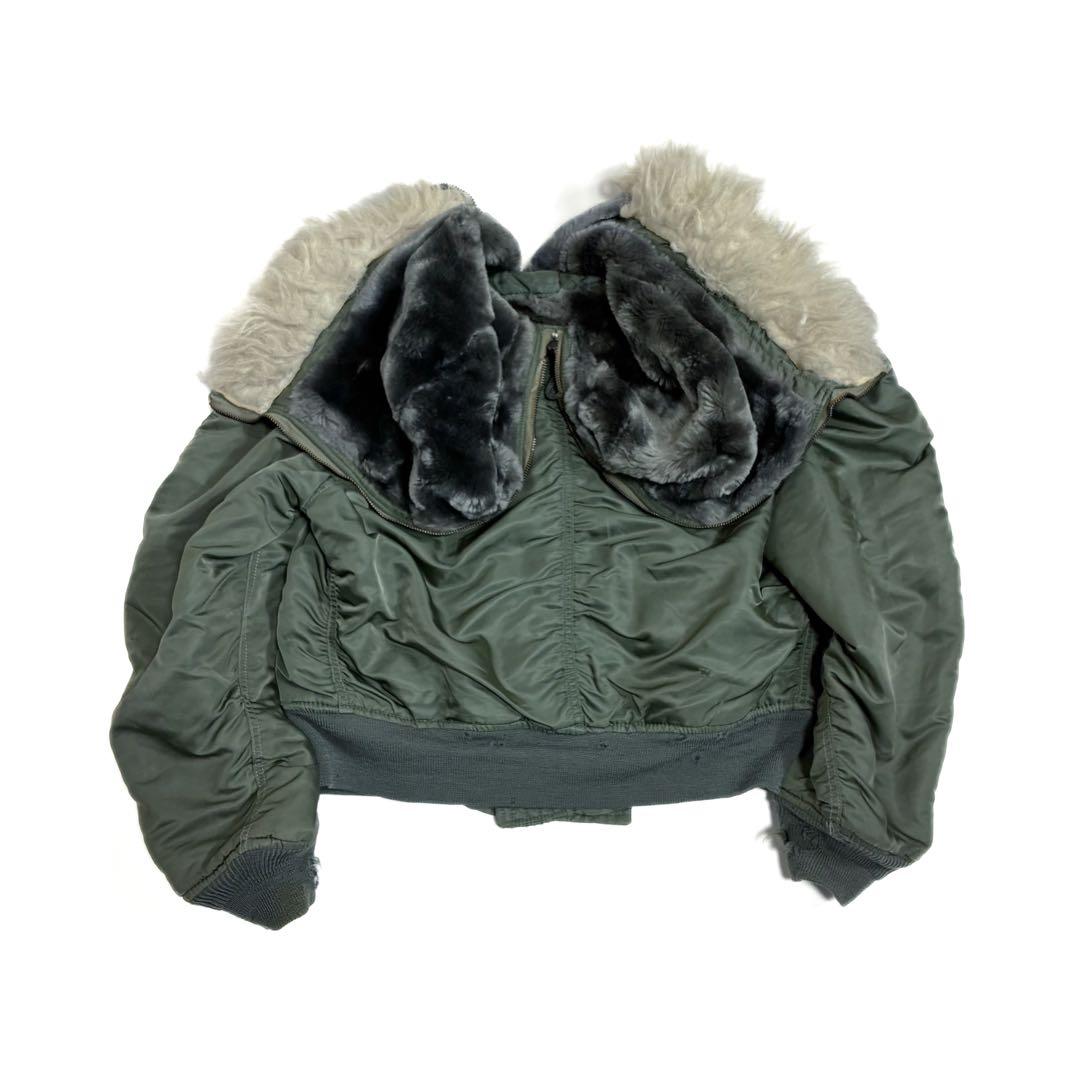 80s 米軍 N-2B フライトジャケット M N-3B MA-1