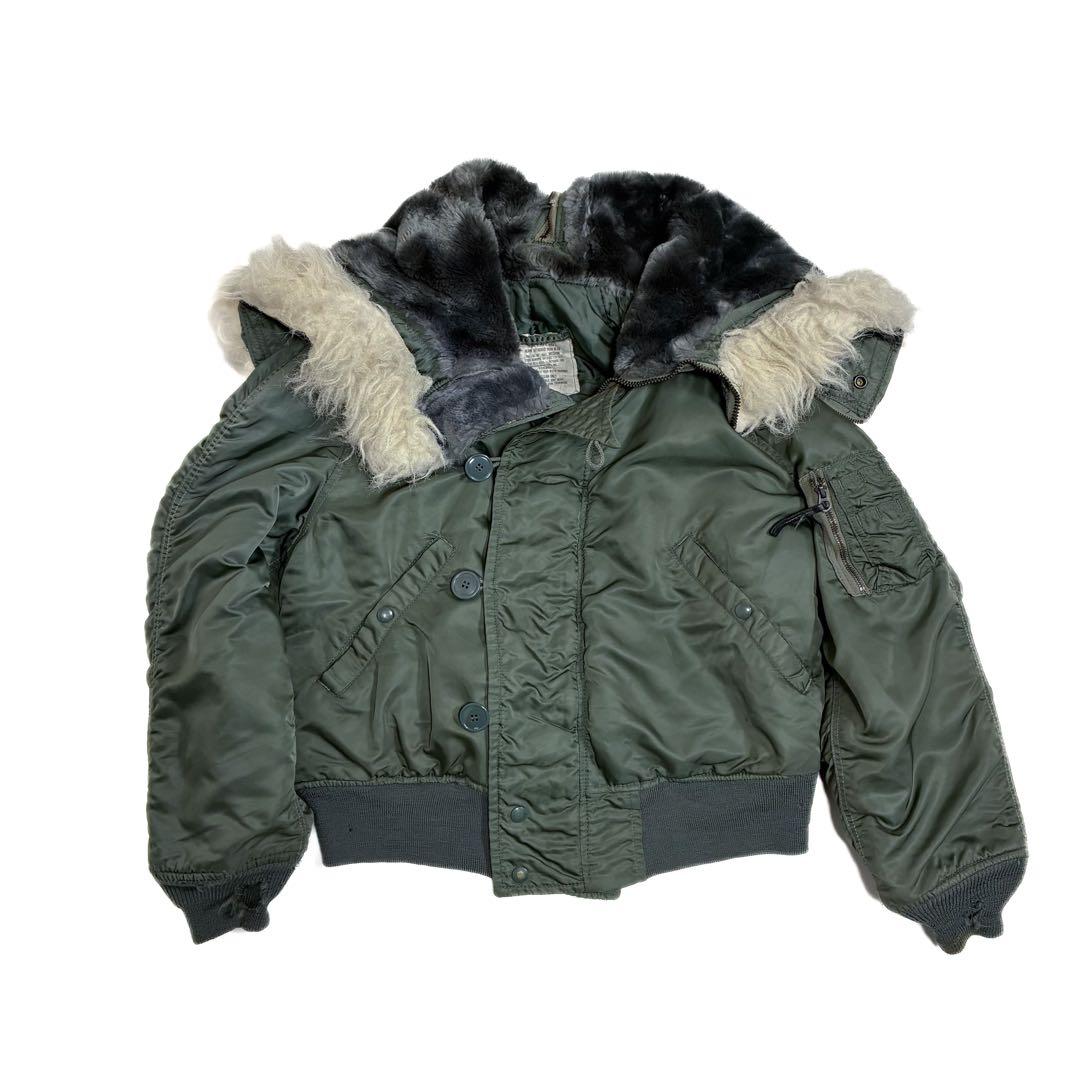 80s 米軍 N-2B フライトジャケット M N-3B MA-1