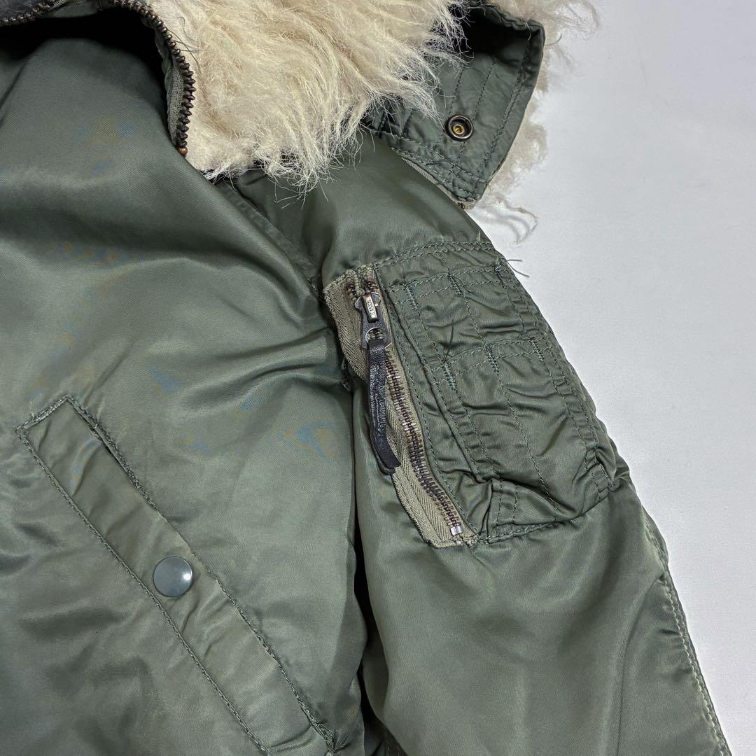 80s 米軍 N-2B フライトジャケット M N-3B MA-1