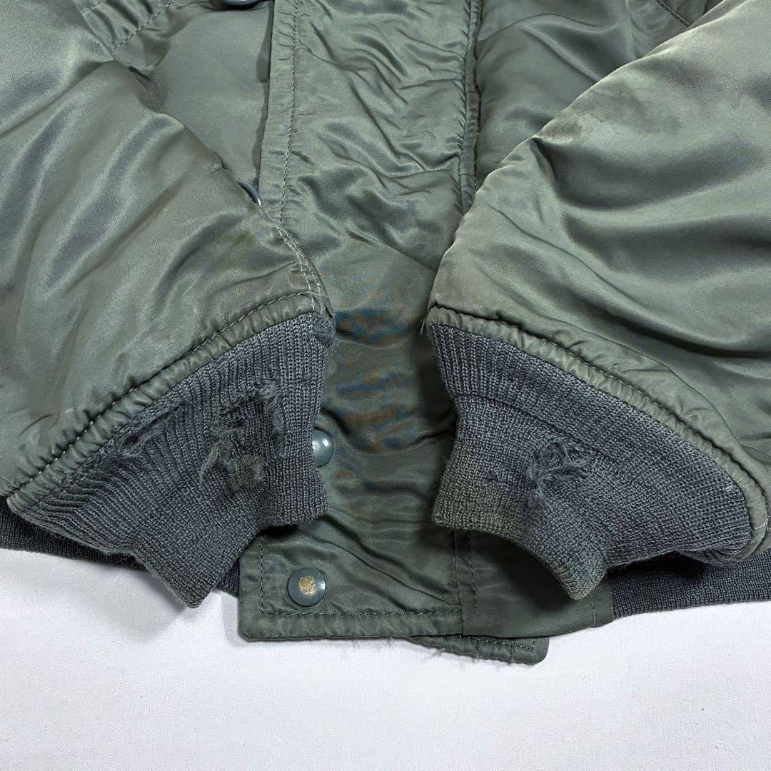 80s 米軍 N-2B フライトジャケット M N-3B MA-1