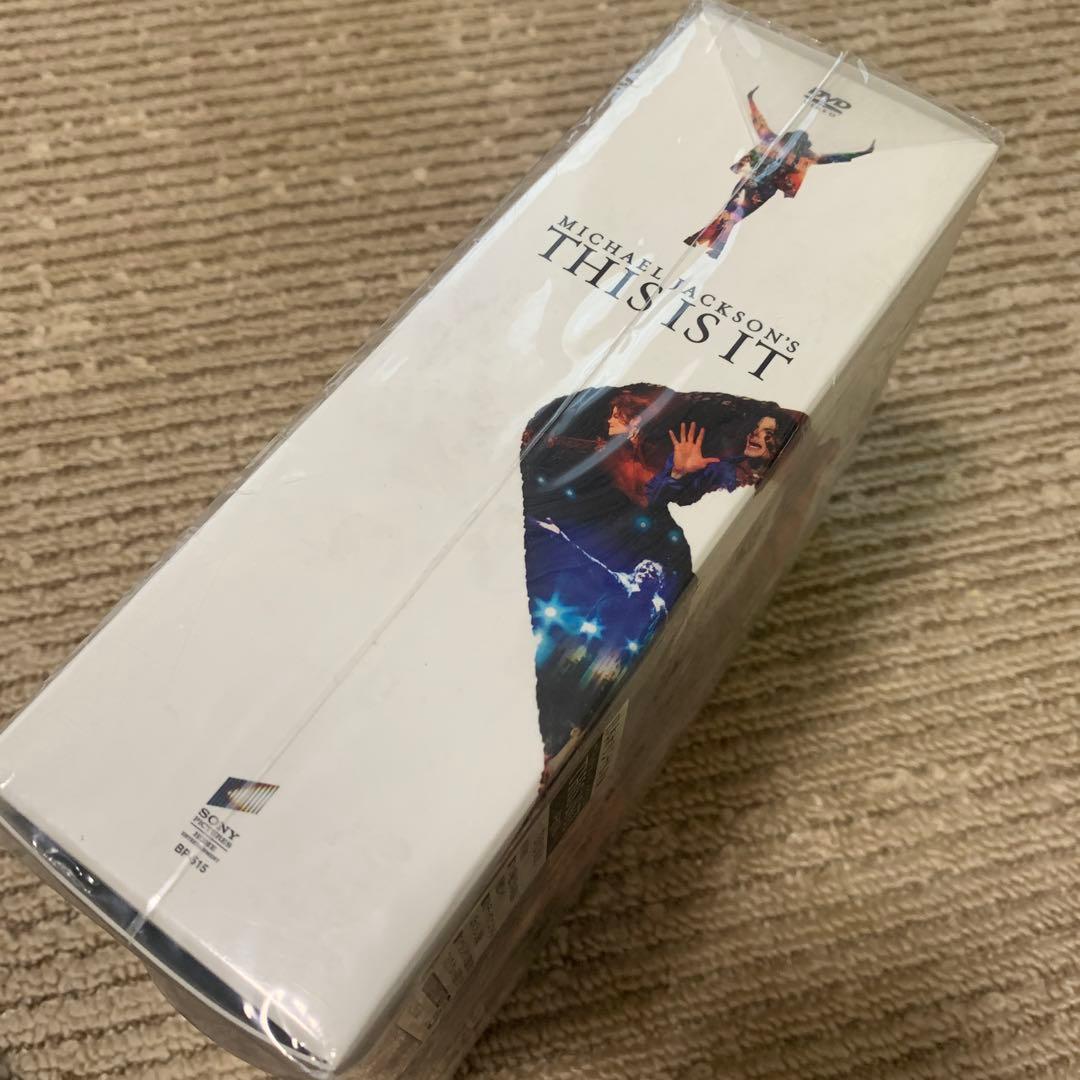 マイケル・ジャクソン THIS IS ITメモリアルDVD-BOX Tシャツ付