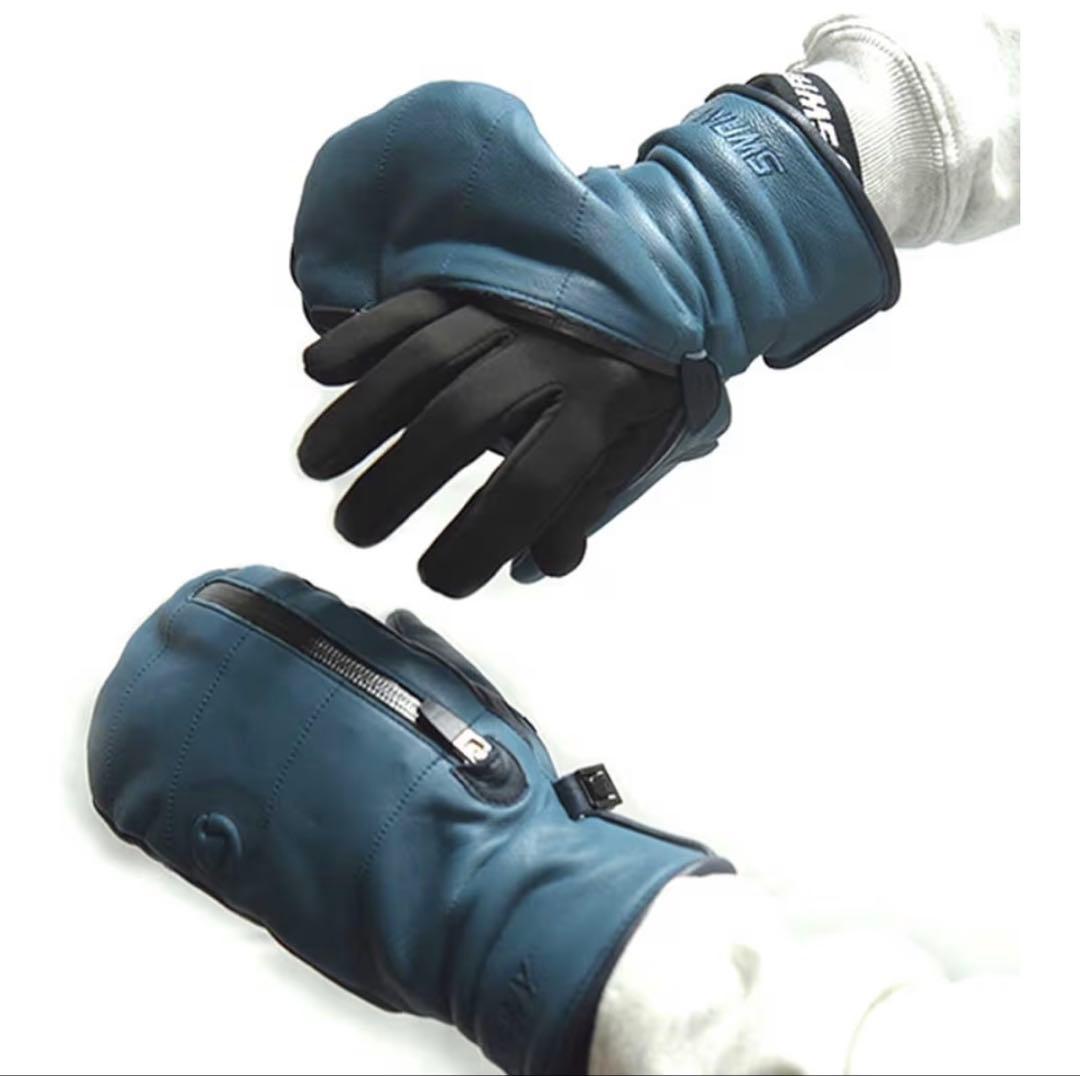 SWANY BOCCO グローブ インナー手袋付き レザー Lサイズ