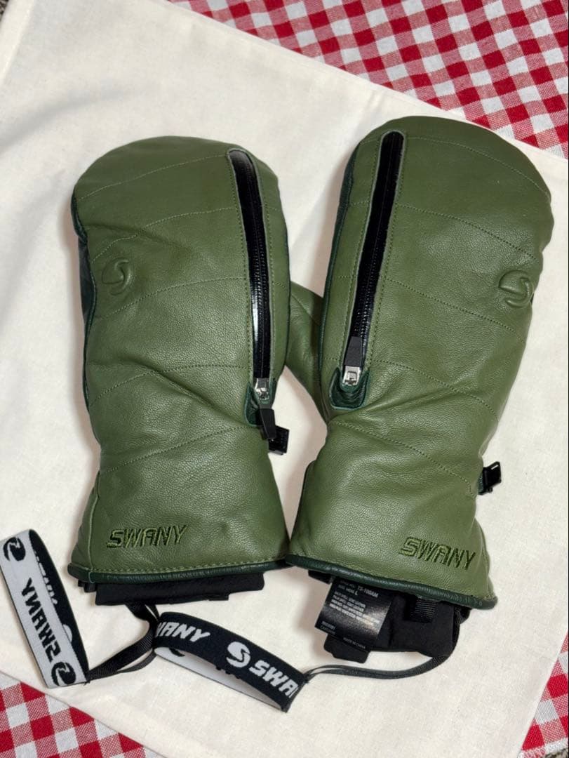 SWANY BOCCO グローブ インナー手袋付き レザー Lサイズ