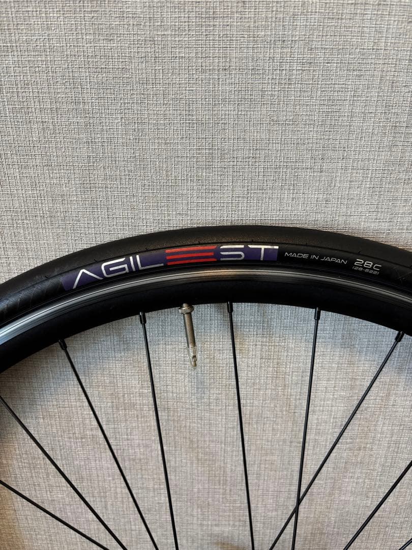 H PLUS SON クリンチャー 前後ホイールセット AGILEST 28c