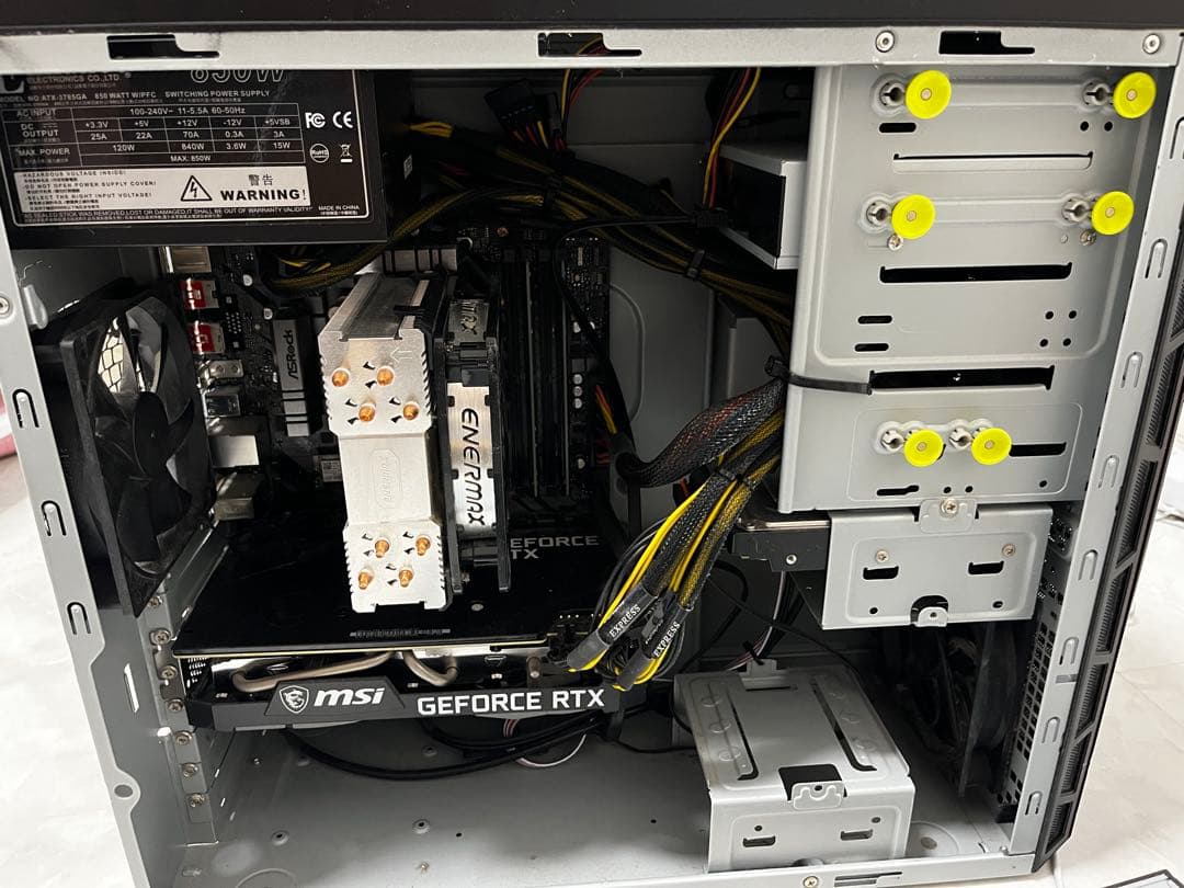 ジャンク品 ゲーミングPC Core i7-10700K RTK3070