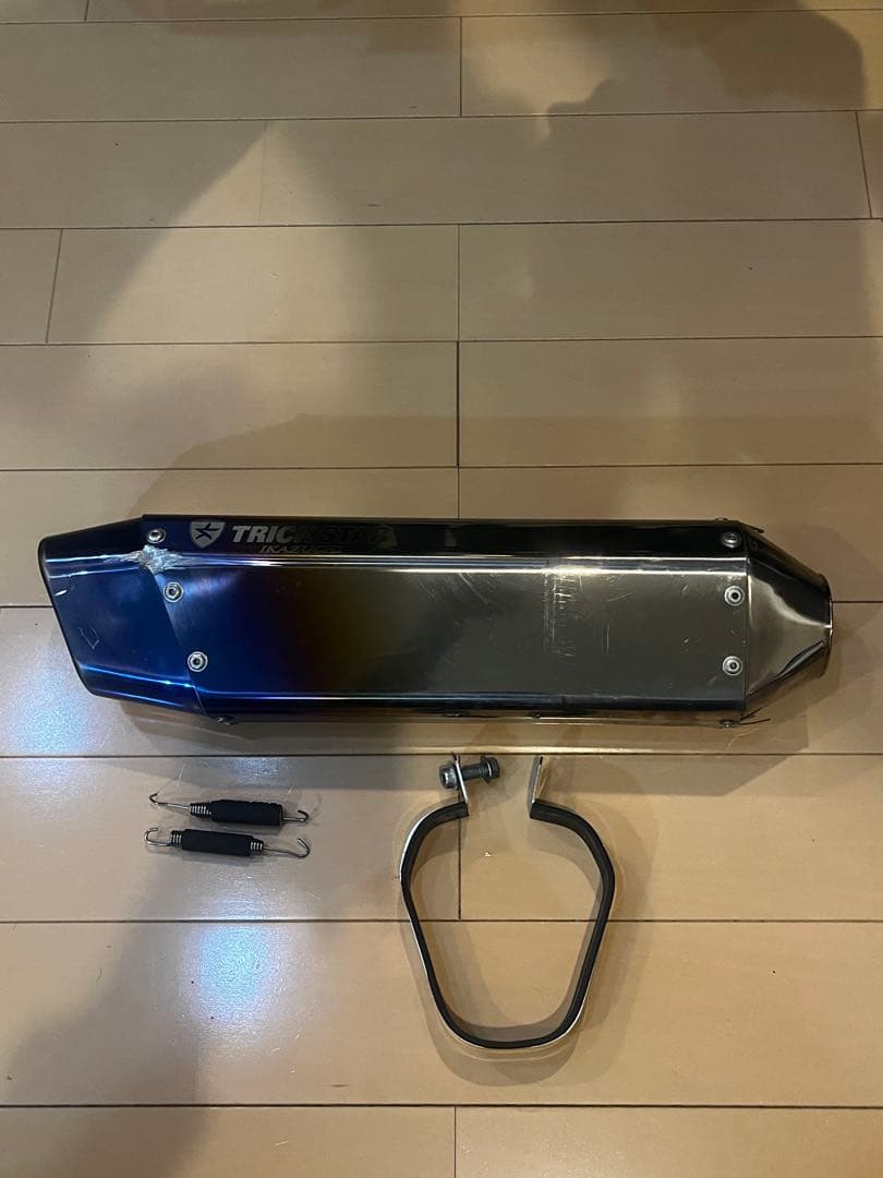 zx25r トリックスターイカズチ スリップオンマフラー