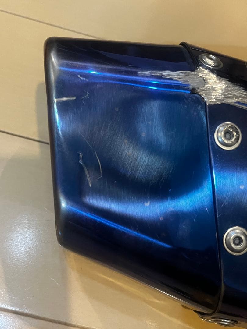 zx25r トリックスターイカズチ スリップオンマフラー