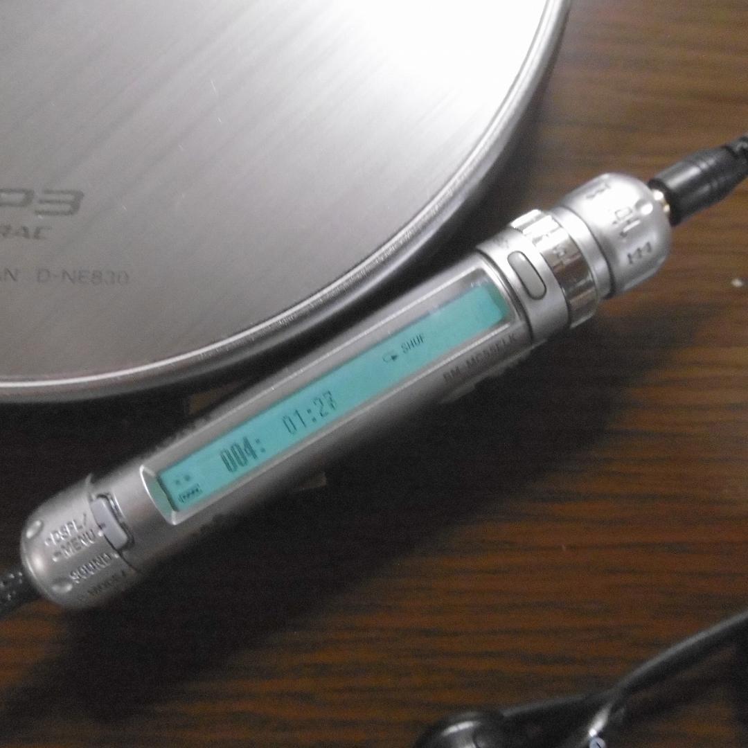 SONY CDウォークマン D-NE830_S