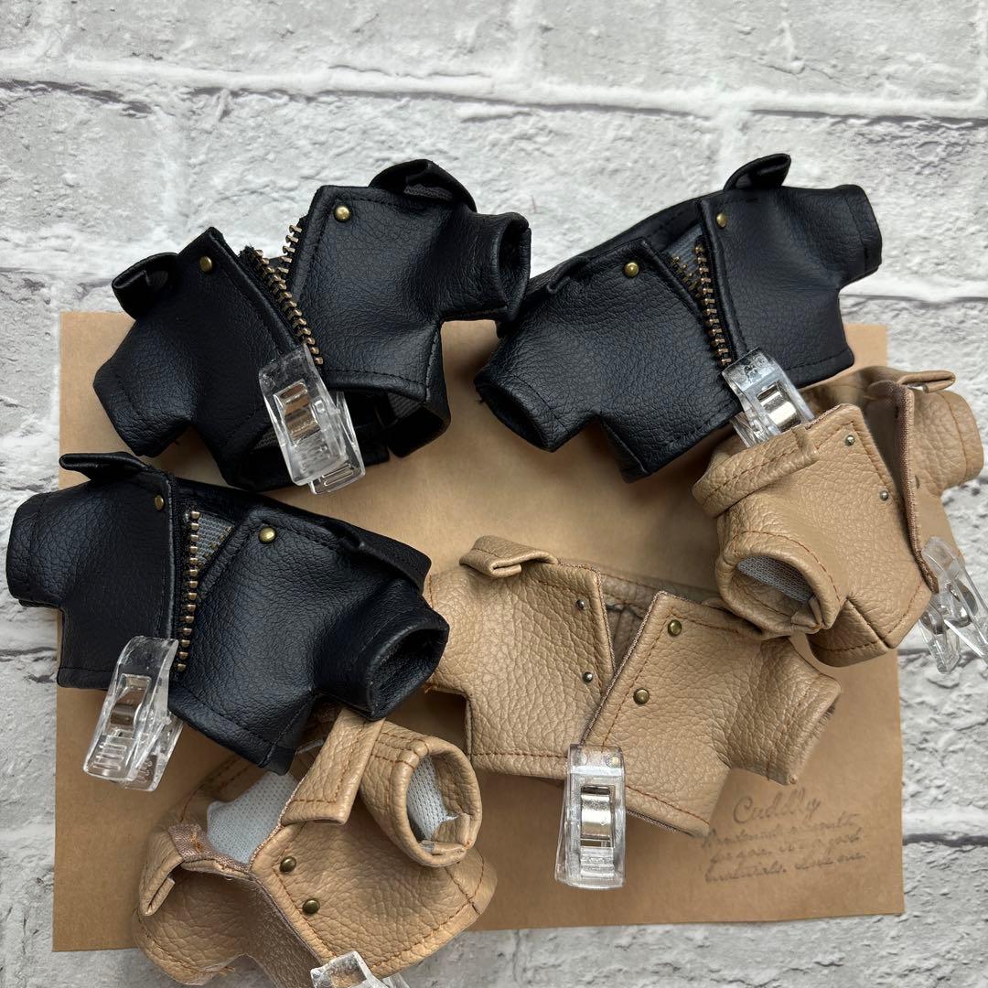 ちびぬい　革ジャン　6着